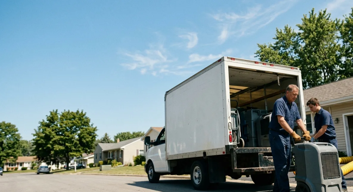 Water Damage Cleanup in Bladensburg, OH near me